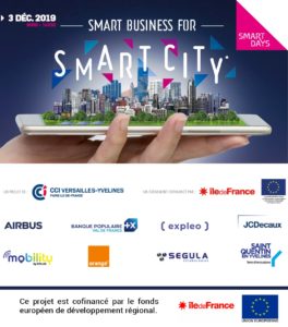 Mercredi 3 décembre 2019 : Smart Days à la CCI de Versailles