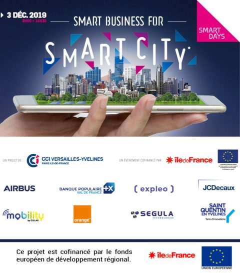 Mercredi 3 décembre 2019 : Smart Days à la CCI de Versailles