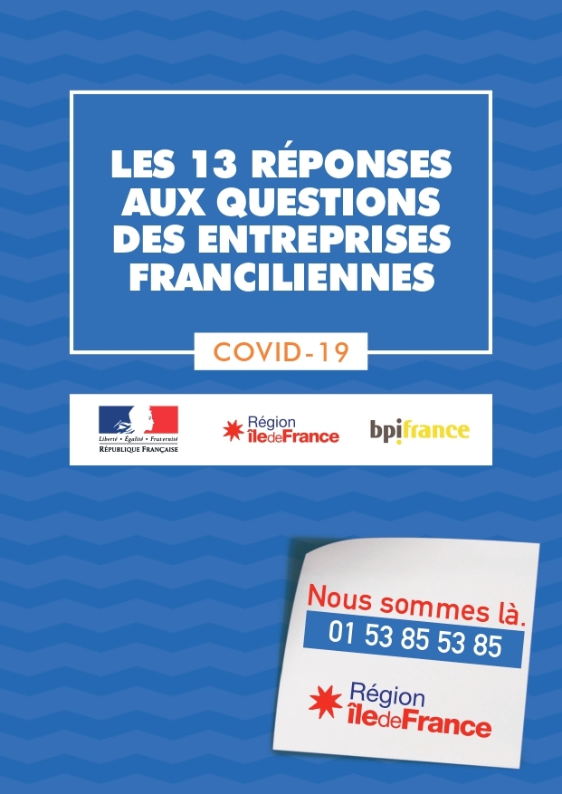 [Covid-19] Les 13 réponses aux questions des entreprises francilliennes