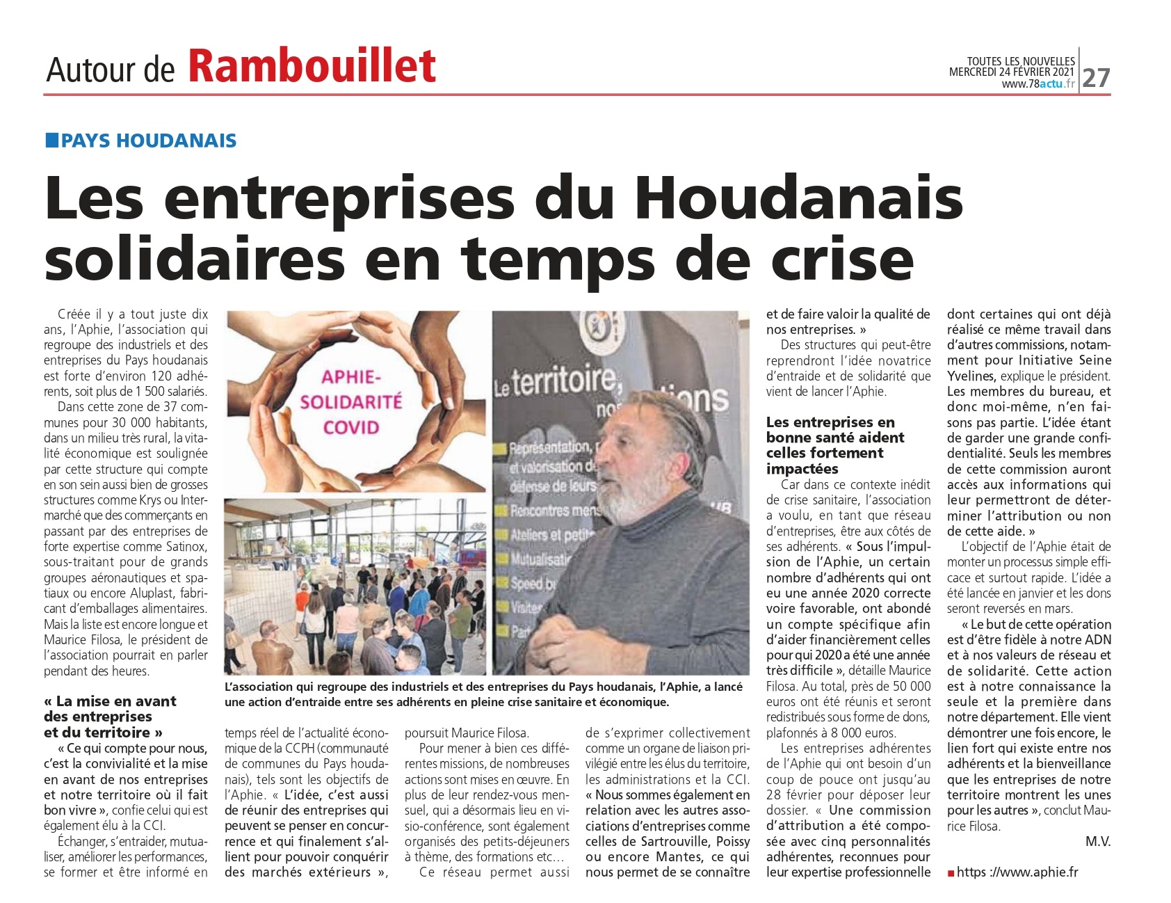 On parle de nous !