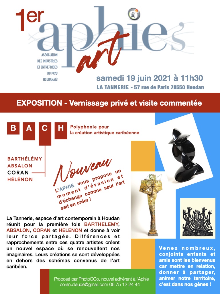 Samedi 19 juin : 1er Aphie’s Art à la Tannerie de Houdan