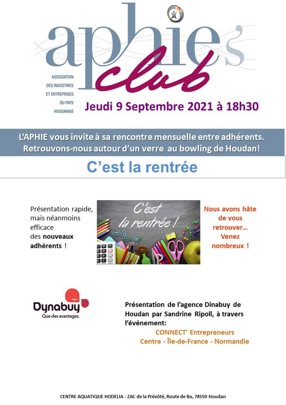 Jeudi 9 septembre : Aphie’s Club au Bowling de Houdan [MAJ]