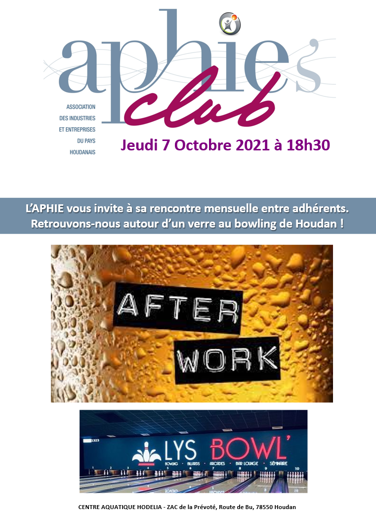 Jeudi 7 Octobre – APHIE’s Club [MAJ]