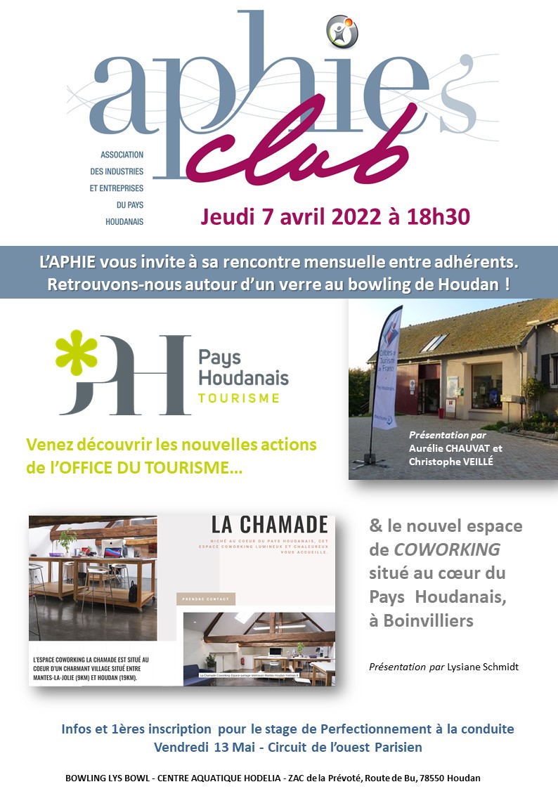 Jeudi 7 avril – APHIE’s Club au Lys Bowl [MAJ]